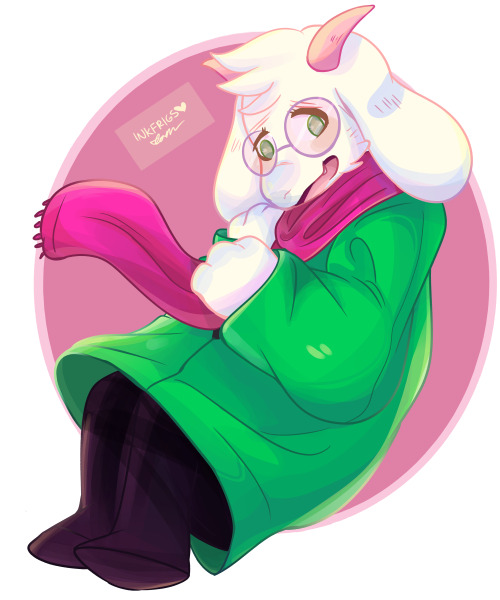 so ive gotten sucked into deltarune <3ralsei is a king ✨