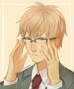 nymre:  have a megane noiz!! drawn for dmmd_69min