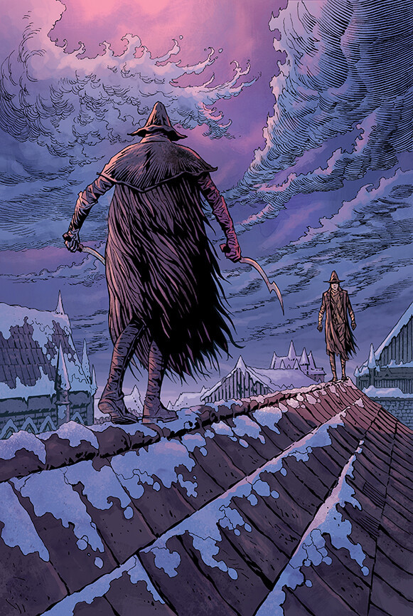 thecollectibles: Bloodborne comic pages by  Piotr Kowalski  