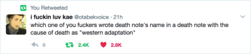 ciphergem:best reaction to the death note adaptation