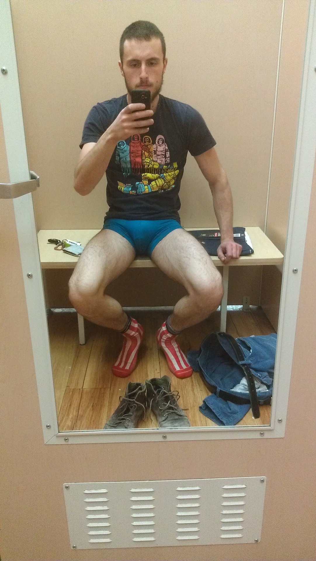 1nt0them1st:  Fitting room unedited. 2014?  Original post:  http://1nt0them1stpornroll.tumblr.com/post/116360062566/wal-mart-changing-room