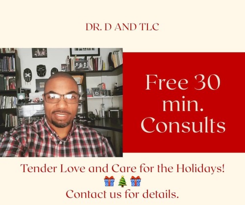 <p>Good morning all! We at @tlcclinicalconsultants recognize that 2020 has been extremely challenging. We are offering free 30 min. consults for those in Spiritual, Mental,  Emotional and Financial crisis or hardship. We understand that The Holidays are particularly hard for some and especially challenging this year. </p>

<p>We are here for you!</p>

<p>Click the Links in the bio. to contact us to find out more!<br/>
#DrDandTLC #DDP #TheSoulMateSpecialist #TenderLoveandCare #HolidayGiveAway #ProBono #Free #ClinicalConsult #FreeConsult<br/>
<a href="https://www.instagram.com/p/CI0r-o6hL2R/?igshid=1sdarn38opk70" target="_blank">https://www.instagram.com/p/CI0r-o6hL2R/?igshid=1sdarn38opk70</a></p>