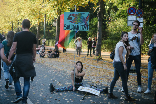 Nearly 250 000 people in Berlin protesting against Racism and Marginalisation (13.10.2018) - Part 3 