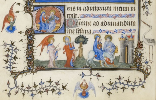Les très belles heures de Notre-Dame.Réalisation commandée par Jean 1er de Berry en 1389.