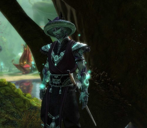 reliquarian:re-rolled a sylvari i’d previously sent to the void because his catboy ears really were 