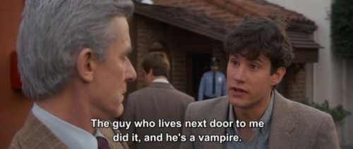 classichorrorblog:  Fright Night |1985| Tom Holland