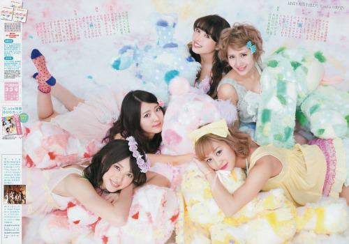 mayuyusuki: ℃-ute Big Comic Spirits 2014 No.33