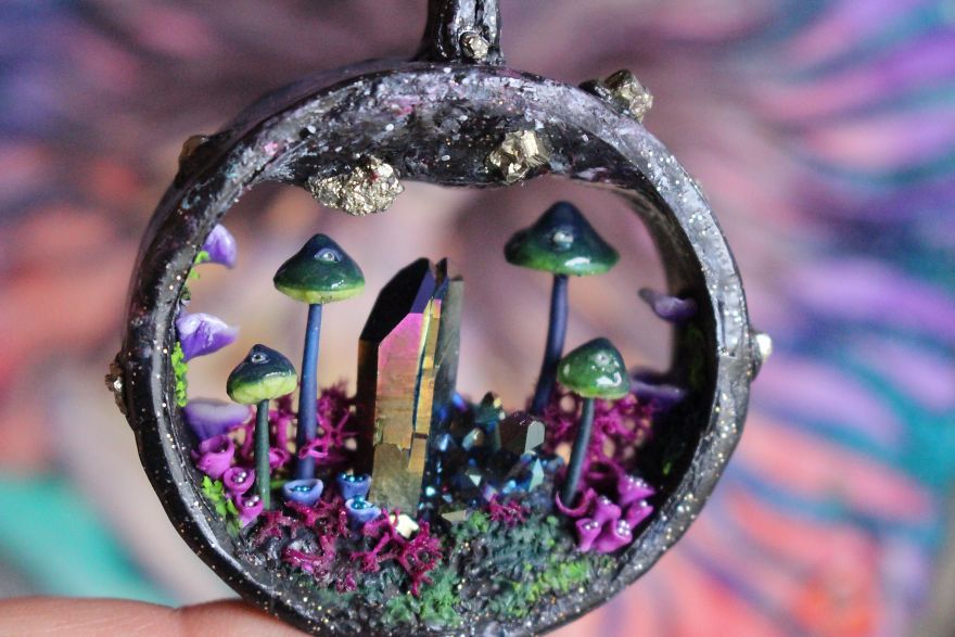 culturenlifestyle:  Enchanting Necklaces Using Natural Gemstones Wish to Take You
