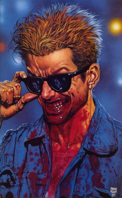 towritecomicsonherarms:   First look at Cassidy and Arseface from Preacher  I hope