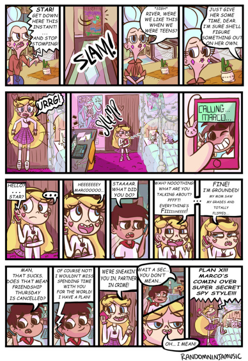 Part 2 of Star and Marco VS the Unknowna few clarifiers:this is an AUStar is NOT a magical Princess,