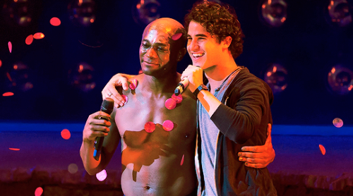 crissncolfer: Darren Criss at the final performance of Hedwig on Broadway.