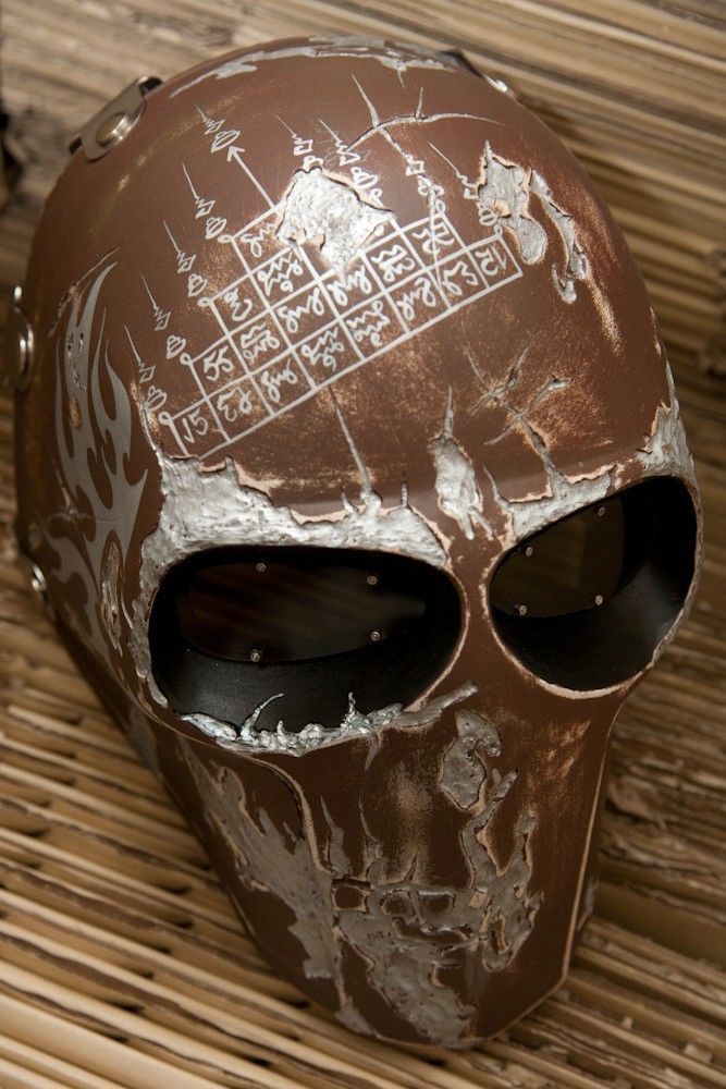 theomeganerd:  Mortal Kombat &amp; Army of Two Paintball Masks  from 5th Canal