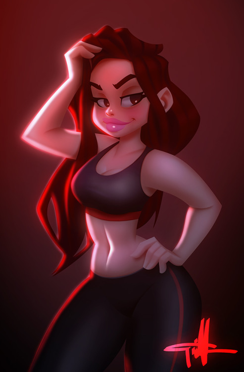 bestgriff:  Gym Girl by griffinator  