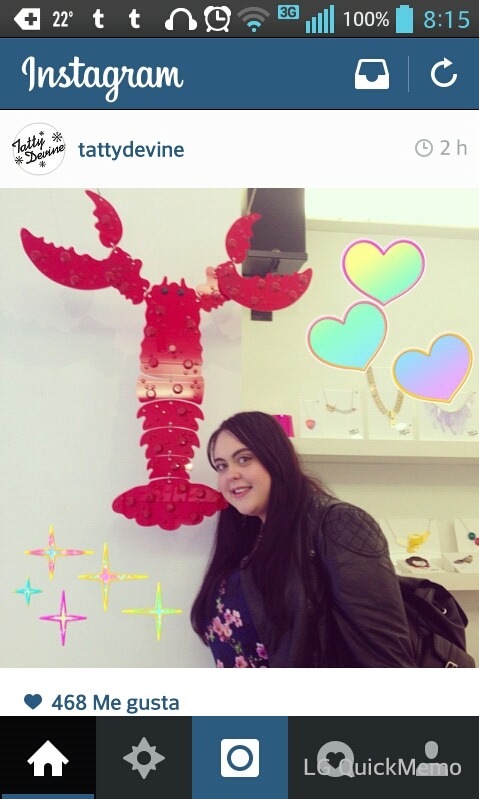 i-love-mmfd:  Sharon at Tatty Devine! 