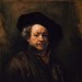 tygerland:Rembrandt (1606-1669) Self-Portraits. From the top: 1628, 1629, 1631, 1634, 1635, 1652, 1658, 1660, 1668, 1669.