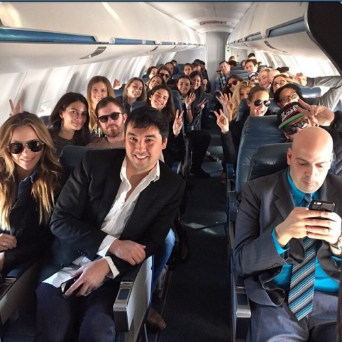 lovealdridge: It’s been real, Nashville. Flying one sexy jet home! #SISwim 2015 launch week, w