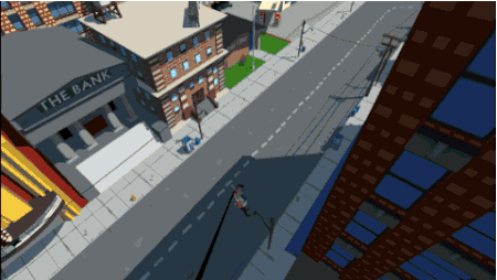 alpha-beta-gamer:  Deputy Dangle is a a wonderfully bizarre QWOP-style game where you play a floppy, boneless cop who must protect a city full of mysteriously obese critters and devious senior citizens headed by an elusive villain known only as G-ma.