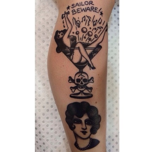 fuckyeahtraditionaltattoos: Jessica Swaffer - Melbourne, Australia @jess_swaffer