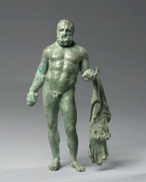 Hercules, c. 30 BC - 20, Cleveland Museum of Art: Greek and Roman ArtHalf-human, half-divine, not ve