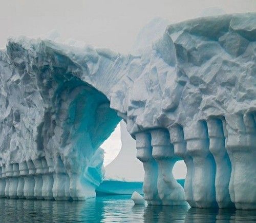 coolthingoftheday:    Columned Glacial Iceberg adult photos