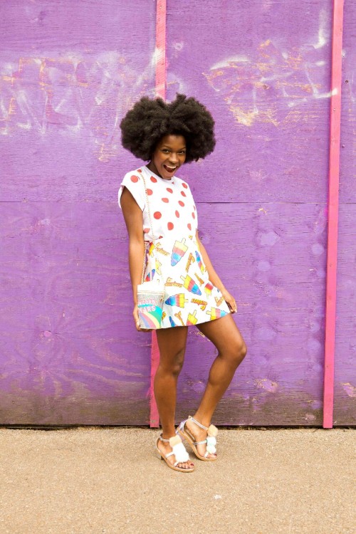 tricetime21:ecstasymodels:Hoots, Dots & Daisies I Go By Frankie Can’t wait to go natural