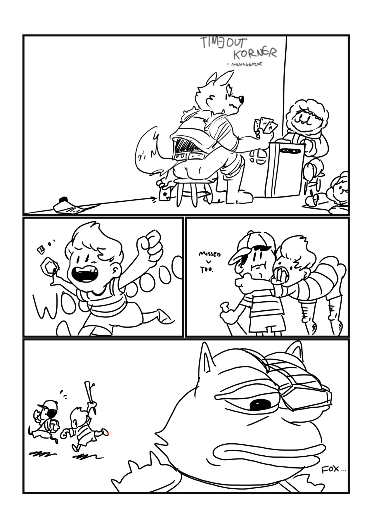 mysterymanbob:  when no gf  (gayass fox)continuation of http://www.furaffinity.net/view/14780739/