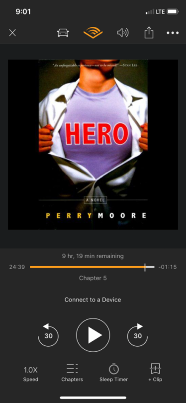 hero book perry moore