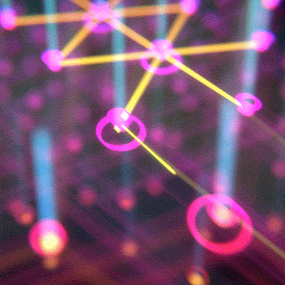 Hyper Mograph Networking” (GIF + Wallpaper) || Nuclear Pixel