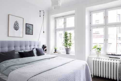 Classy White Single Apartment | Goteborg, SwedenLayout: (Source: alvhem.com)