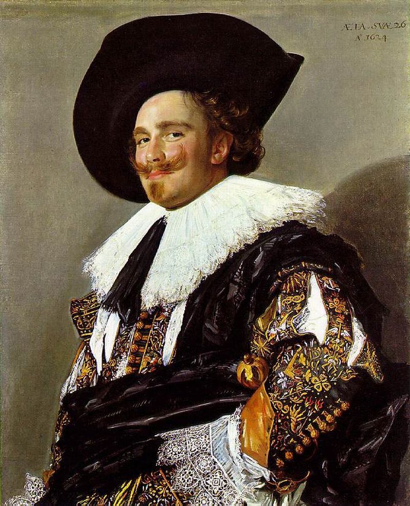 lyghtmylife:  Hals, Frans [Dutch Baroque Era Painter, ca.1582-1666]The Laughing