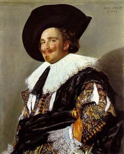 Lyghtmylife:  Hals, Frans [Dutch Baroque Era Painter, Ca.1582-1666]The Laughing