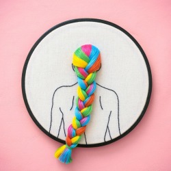 sosuperawesome: Embroidery Hoop by Needlejuice