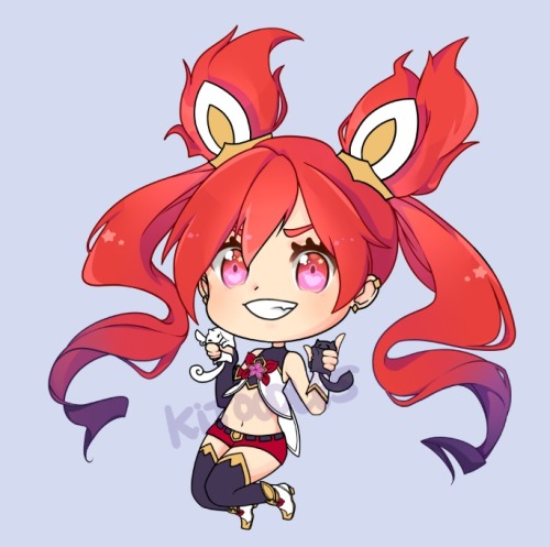 Star Guardian Jinx! Cute design waaah! ; o ; Help support me by Reblogging~or Following my Twit