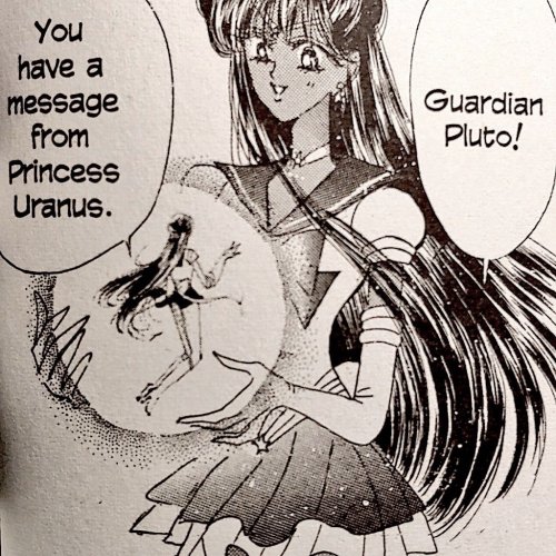 sailormoonsub:Ah yes it’s the tiny version of me that lives in deep space and acts as a combin