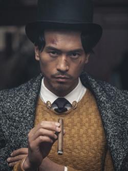 samflow:  Men’s Joker - l’artiste capillaire Models: Jin Dachuan,  Rock Ji Photographer: Jumbo Tsui 