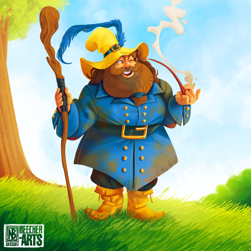 Tom Bombadil for this month’s Character Design Challenge!