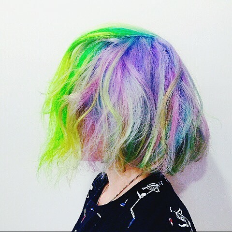 Sneak peak at my nu #opal hair Color courtesy of the amazing @amberrrlampz &amp; ✂️ by @burke_me