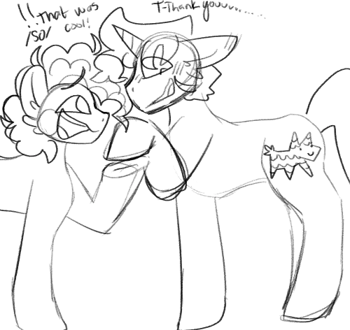 I Also Draw Ponies.  (ft A Late Posting Of My Narcotix Attack!! WHO IS!! @popfizzles ‘s Oc!!!)