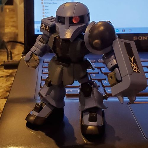 More updates on SDCS Zaku-I Ronin Custom New blog post: https://erlangshen.weebly.com/sd-exp/work-in