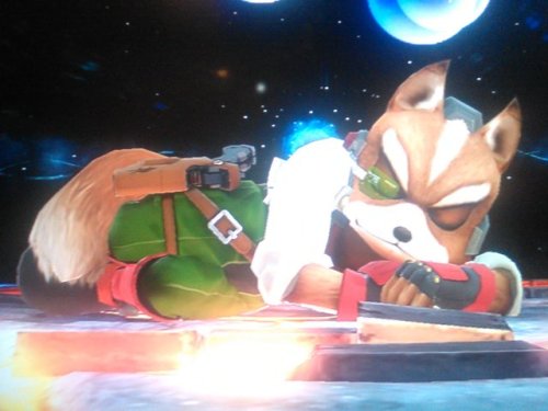 Fox McCloud Sleeping