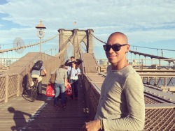at Brooklyn Bridge