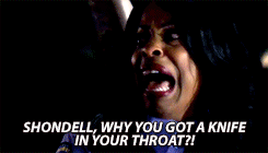 fyeahscreamqueenscast:  Step 1: If you are in danger, scream Denise Hemphill’s