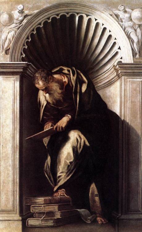 paolo-veronese: Aristotle, 1560, Paolo VeroneseMedium: oil,canvas