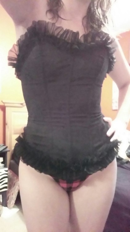 daddy-i-need-a-spanking:  Top half of my Halloween costume… Thought I’d share! Love you all!