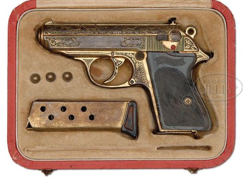 Walther PPK surrendered by Herman Goering when he was captured by American forces on May 6th, 1945.S