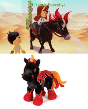 this is probably just me but the black horse in the miitopia port trailer reminded me of that one fl