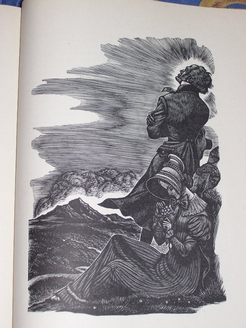 Jane Eyre woodcut illustrations by Fritz Eichenberg, part 3 the last