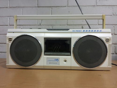 Hitachi TRK-P6E Ghetto Blaster, 1986