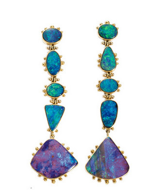 hello opal - Opals in Vogue: Famous Opal Lovers Elizabeth...