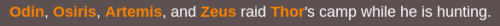 Bonus Hunger Games (mythology Edition!)